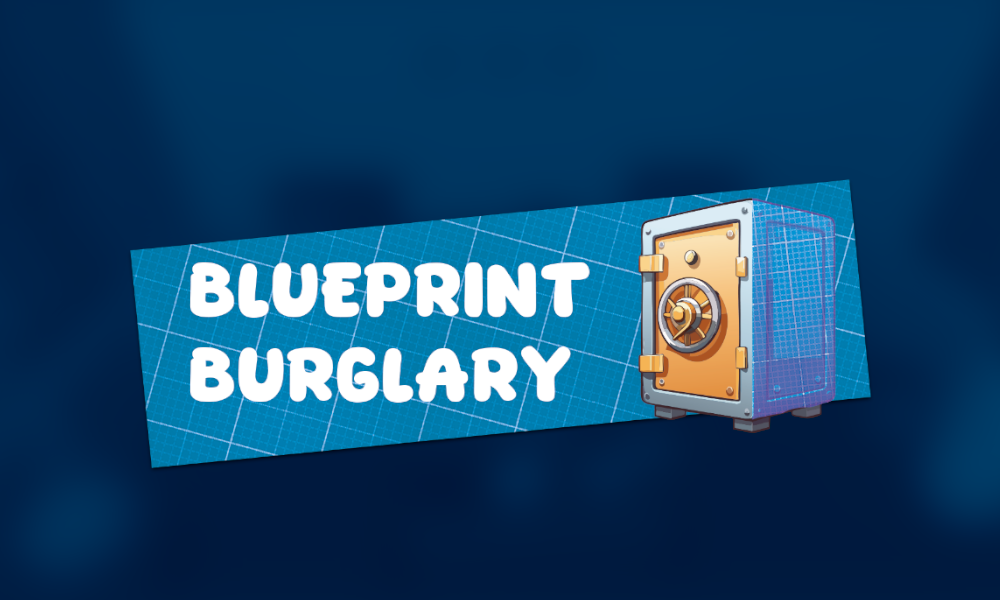 Blueprint Burglary - Prototype keyart